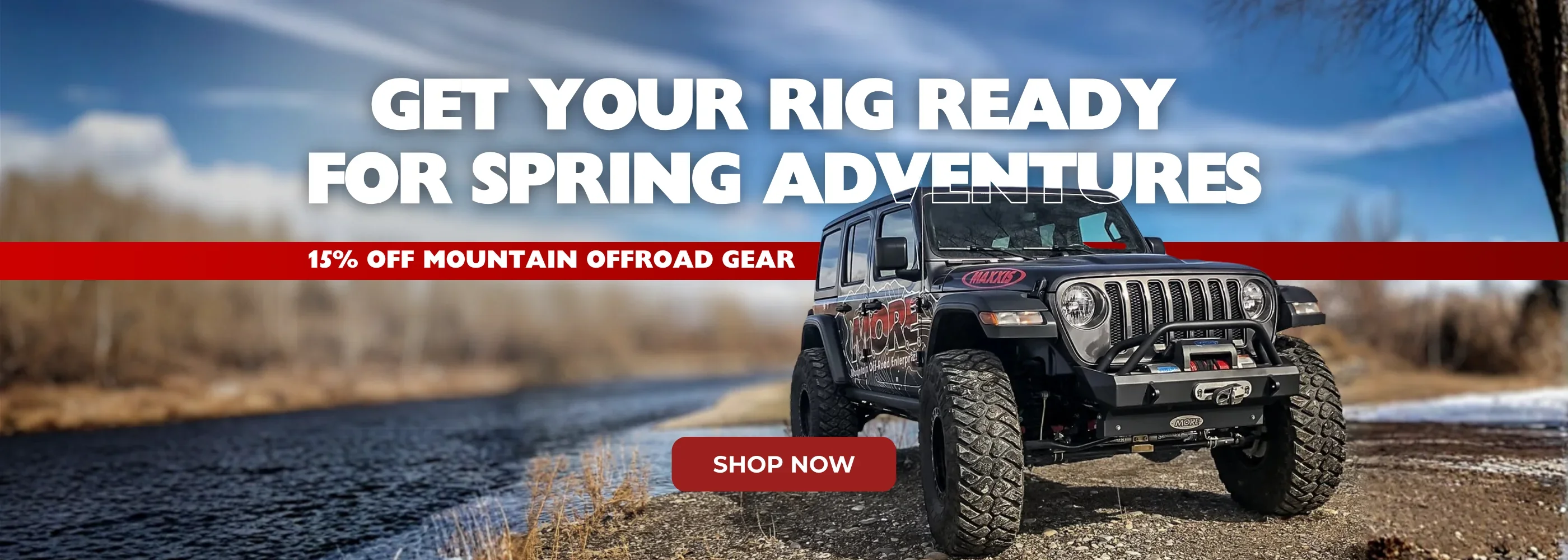 Built Tough. Rockproof Performance.
